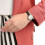 Armani ARMANI MINI AR11159 WOMEN'S WATCH BLACK STRAP WHITE DIAL SILVER CASE 8