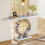Tribesigns Tribesigns 43-Inch Mirrored Console Table, Modern Entryway Table 3