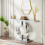 Tribesigns Tribesigns 43-Inch Mirrored Console Table, Modern Entryway Table 7