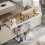 Tribesigns Tribesigns 43-Inch Mirrored Console Table, Modern Entryway Table 12