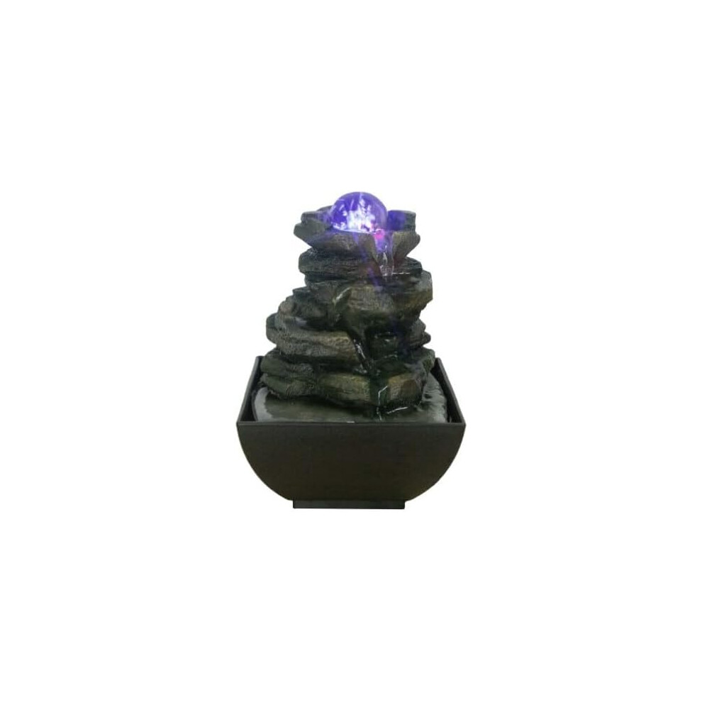 Petra Mini Water Feature Beautifully Crafted With LED Lights