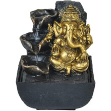 Mini Ganesh Water Fountain Beautifully Crafted With LED Lights