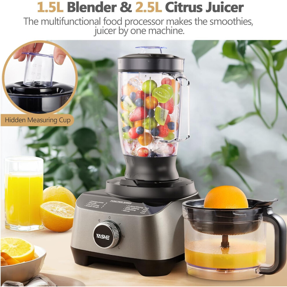 multifunctional-food-processor---blender--grinder--crusher--citrus-juicer--easy-to-use--can-blend--slice--dice--chop--shred--knead-dough