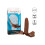 CalExotics Accommodator Dong | Face Strap On Dildo | Brown Amazing Oral Pleasure 5