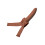 CalExotics Accommodator Dong | Face Strap On Dildo | Brown Amazing Oral Pleasure 9