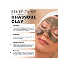 Al Kassal Moroccan Spa Collection 5 Luxurious Products with Handcrafted Moroccan Soap, Moroccan Scrubber, Ghassoul and Aker fassi