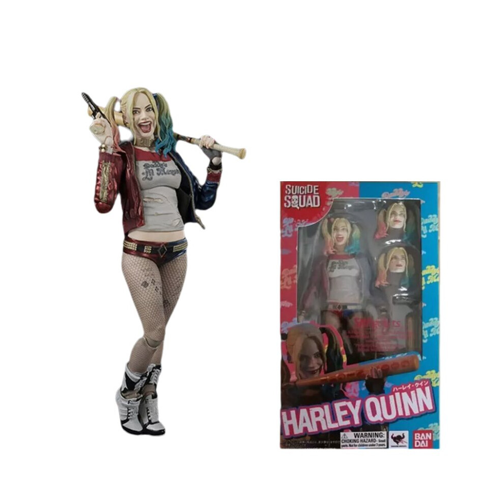 (Harley A) Harley Quinn Joker Toy Model Action Figure Desktop Decoration Children Gifts