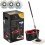 360°FLOOR MAGIC SPIN MOP BUCKET SETMICROFIBER ROTATING DRY WITH 3HEADS 1