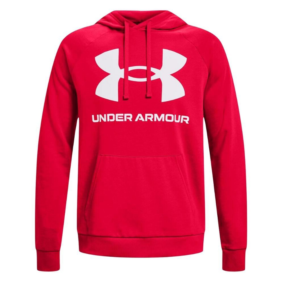 Under Armour Men's Rival Fleece Big Logo HD Red 1357093 600