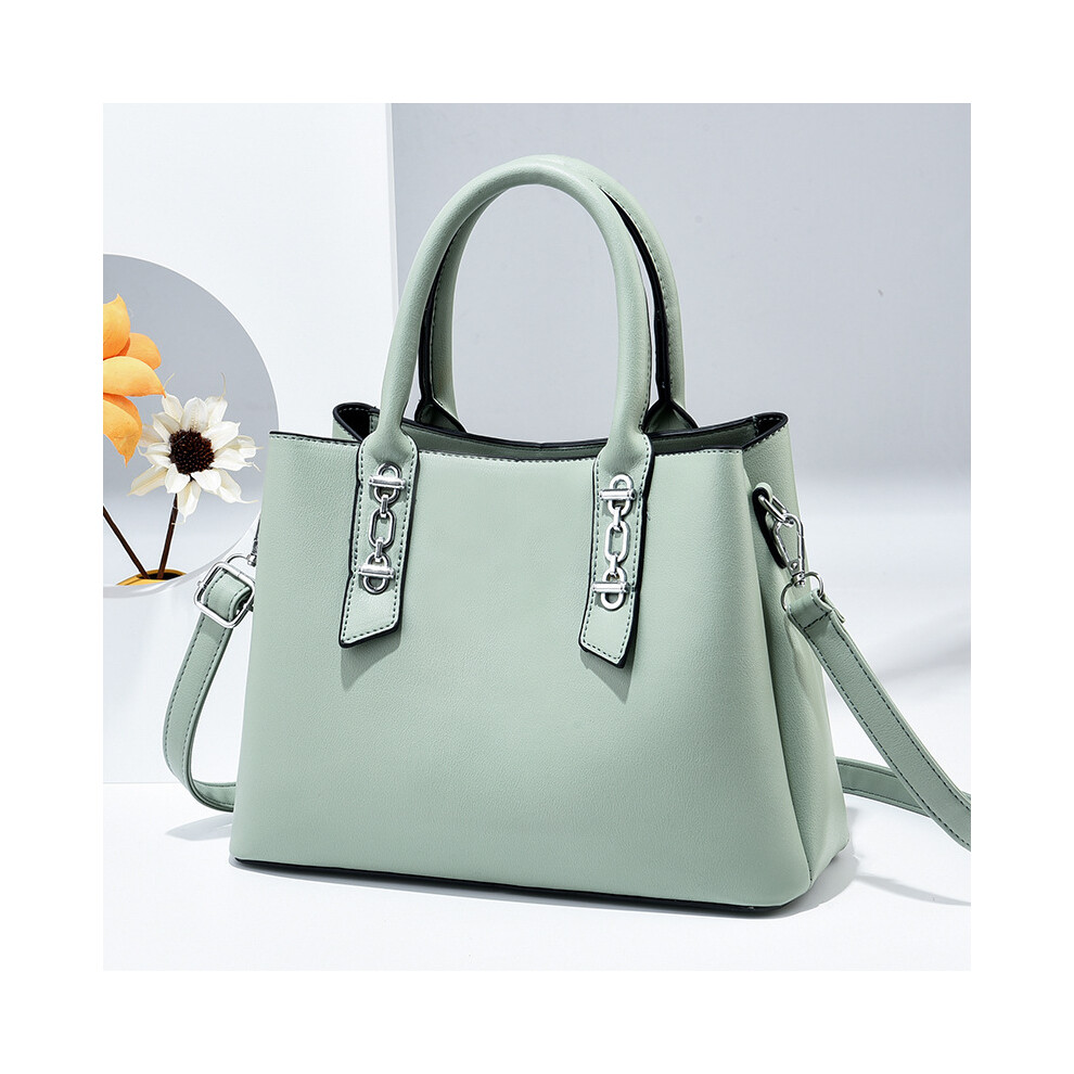 (Matcha Green) Classic And Roomy Handbag In Various Colors Ideal For Daily Use And Fashionable Outfits