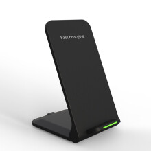 Chronus 15W Qi Wireless Charger - 10W Fast Charge for Pixel/Samsung, 7.5W for iPhone, Safe Overcharge Protection, LED Indicator, Matte Finish