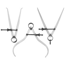 3 Spring Calliper Set, Divider, Internal, External