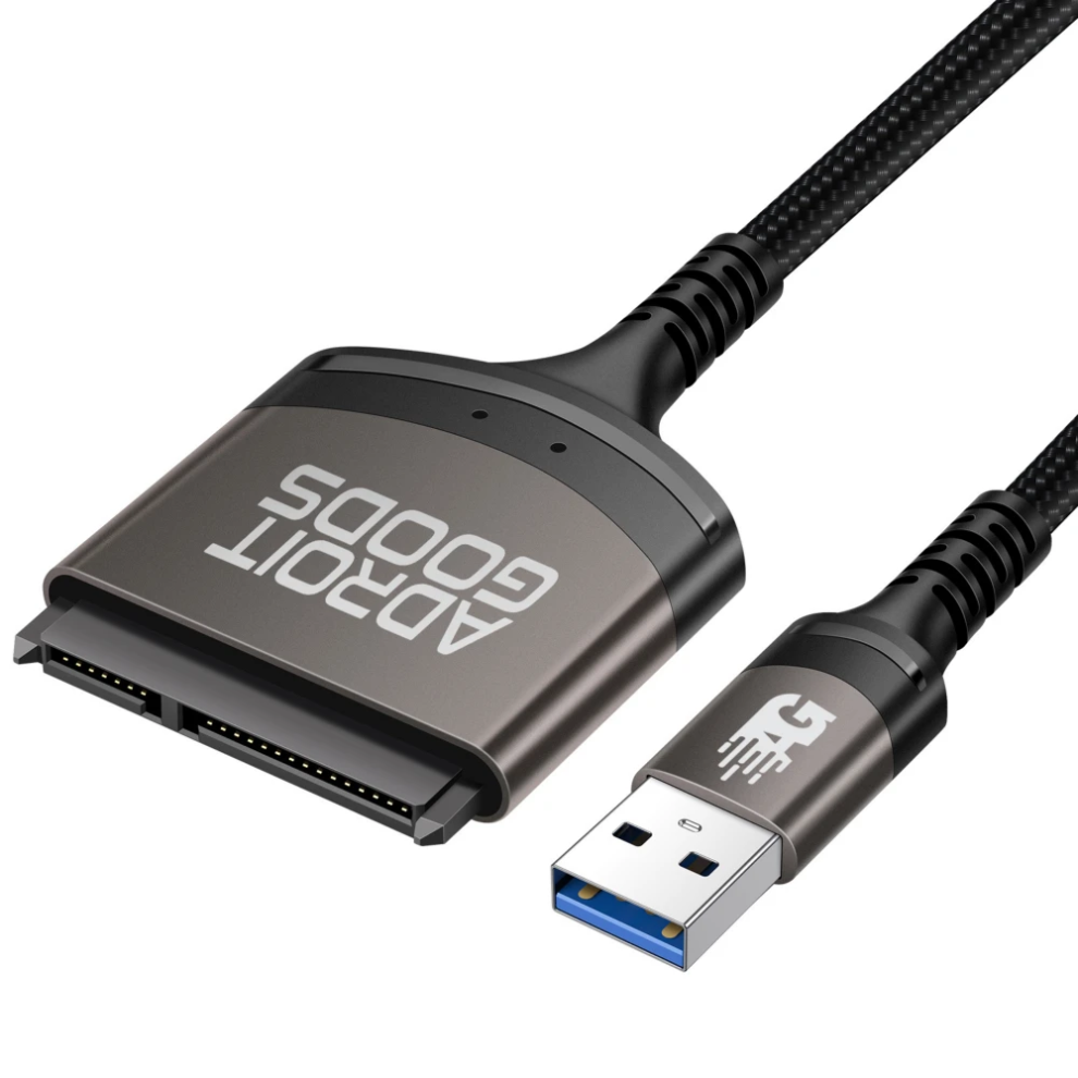 AdroitGoods Sata To Usb-A 3.0 Cable Adapter - Connector