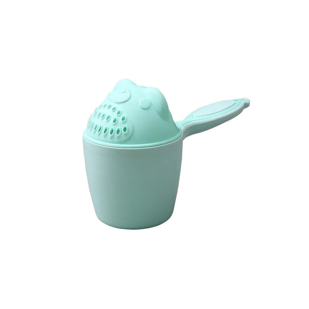 (green) Protect Baby Eyes Shampoo Rinse Cup Multifunctional Shower Tools