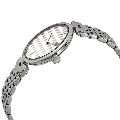 Armani ARMANI AR11195 WOMEN'S WATCH SILVER STRAP WHITE DIAL SILVER CASE 2