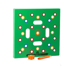 (Green) Seeding Square Sowing Templates Garden Seed Spacer Tools Spacing Grow Props
