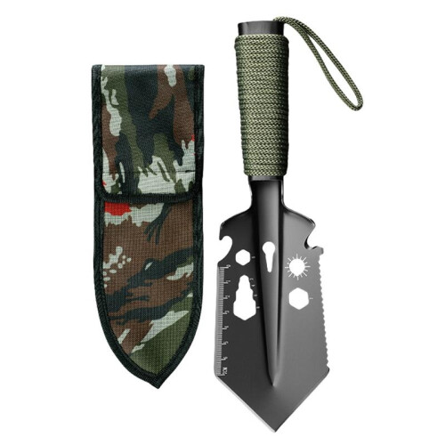 Backpacking Multi-purpose Hand Shovel 9-in-1 Shovels For Digging Survival Multitool Survival Tool Survival Multitool