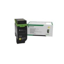 Lexmark-väripatruuna - Riittoisa - Keltainen - Alkuperäinen - Laatikko - LCCP, LRP - P/N:lle: CS632DWE