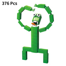 (Green) Roblox Rainbow Friends Building Blocks Toy Set Action Figure Model Kid Xmas Gift