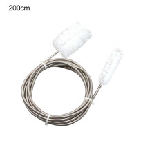 (200cm) 200cm 90 Long Pipe Cleaner Flexible Pipe Nylon Cleaning Brush Fish Tank Bath