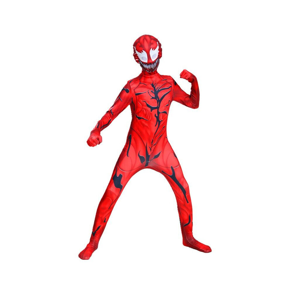 Photos - Fancy Dress  Venom Let There Be Carnage Jumpsuit Cletus Kasady Cosplay Adult Kids Halloween Not,Specified(130)