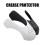(Black, L (UK 7-12)) Shoe Crease Protector Guard Pair 1