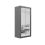 (100cm, Grey) ELUKS Modern Sliding Door Wardrobe SKY 1