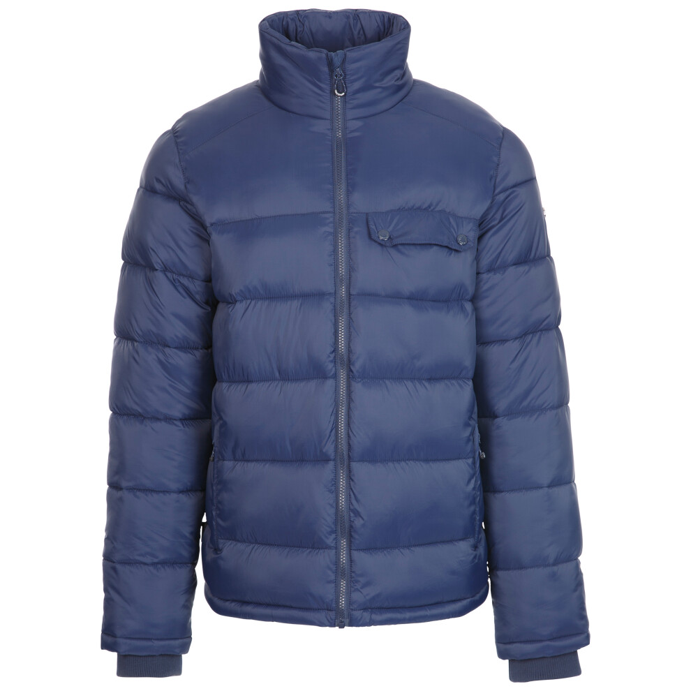 (M, Navy) Trespass Mens Casual Padded Jacket Zaylar