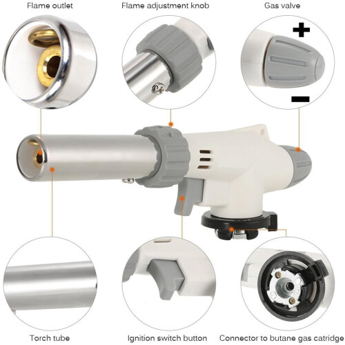 DWD® Culinary Kitchen Blow Torch, Refillable 1