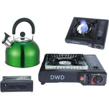 DWD® Premium Camping Gas Stove & Kettle Set, 2.5KW