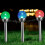 Solarize® 3 Pack Solar Cracked Glass Ball Lights 4