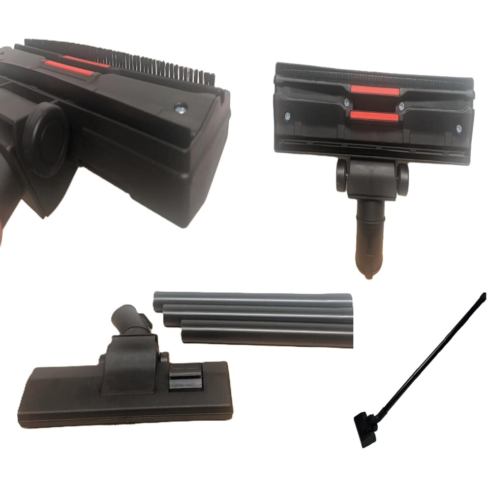 DWD® 32mm Vacuum Brush Head & Pipes for Henry Hoover