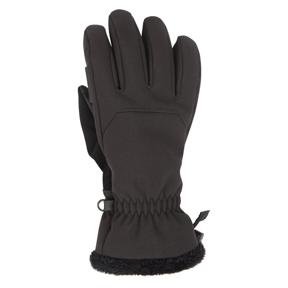 Mountain Warehouse (M, ) / Escalade Waterproof Softshell Ski Gloves Women's Black