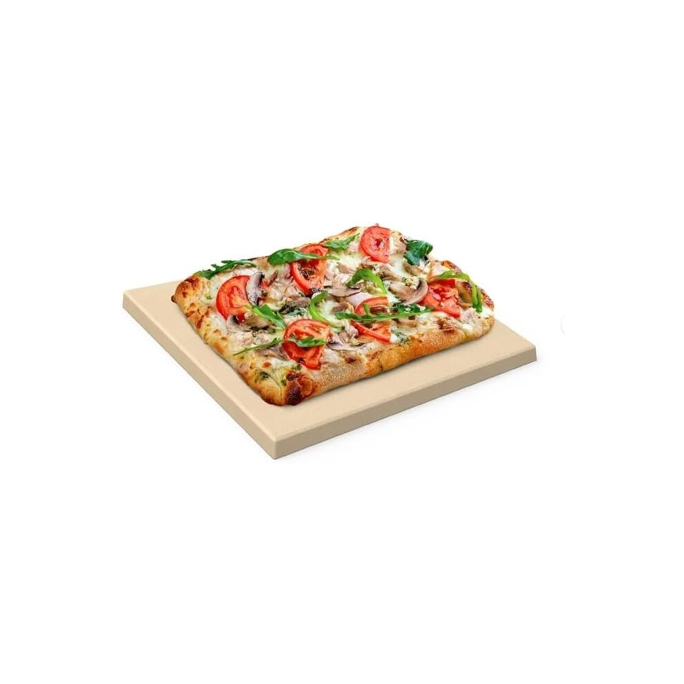 Vintage Gourmet® 12-Inch Square Cordierite Pizza Stone, 15mm Thick