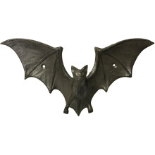 AuraHome Cast Iron Flying Bat Wall Hook, 27x6x14cm