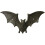 AuraHome Cast Iron Flying Bat Wall Hook, 27x6x14cm 1