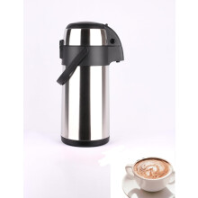 DWD® 3.0L Pump Action Air Pot Vacuum Flask with Safety Lock & Handle