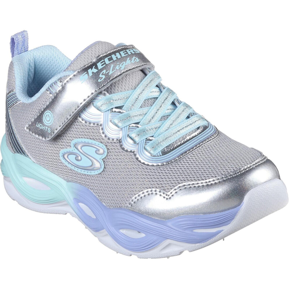 Skechers Girls S-Lights Twisty Glow Trainers