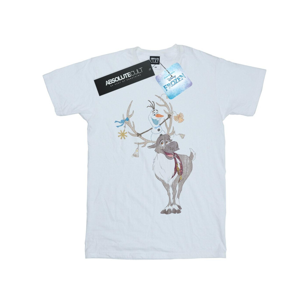 Frozen Sven And Olaf Christmas Ornaments T-Shirt