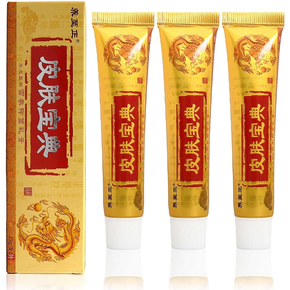 3Pcs Chinese Herbal Cream,Skin Repairing Cream for Face Body,Natural Organic Chinese Herbal Cream Skin Cream,Face and Body Cream