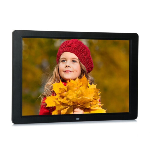 15" LED HD High Resolution Digital Picture Photo Frame + Remote Controller 2