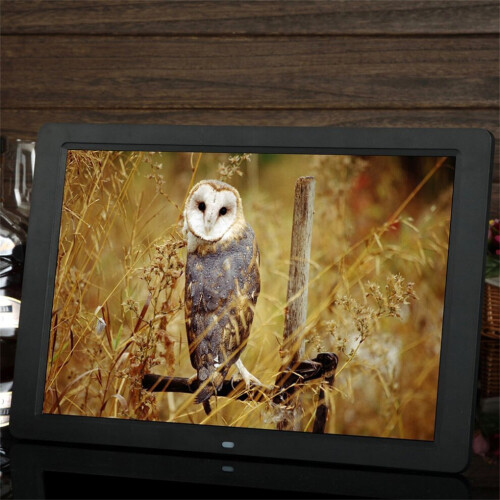 15" LED HD High Resolution Digital Picture Photo Frame + Remote Controller 1