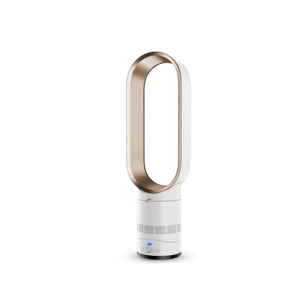 (16 Inch ) Bladeless Tower Fan With Timer And Remote Control Gold