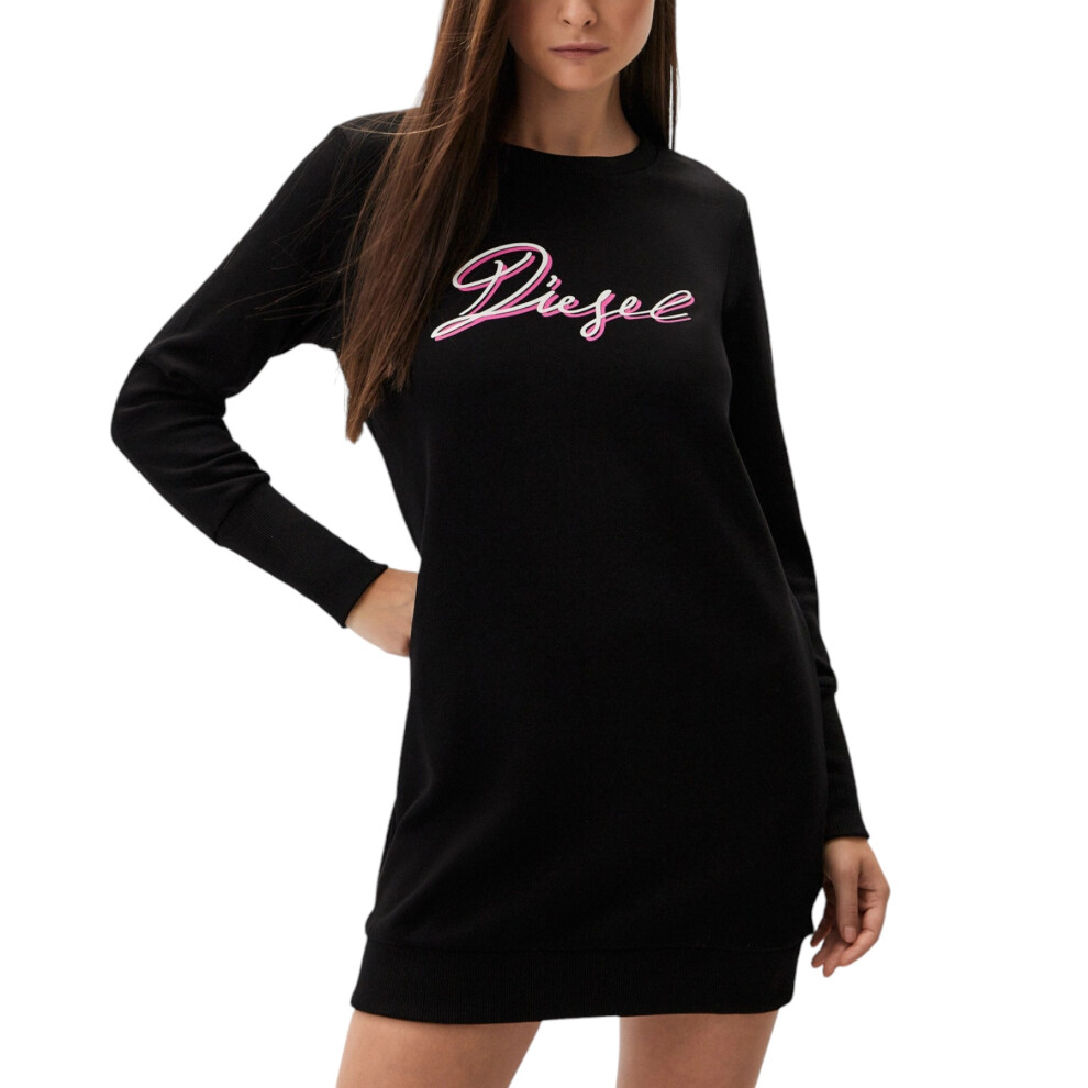 (XS) DIESEL D-YVONNE Womens Sweatshirts Sweat Dress