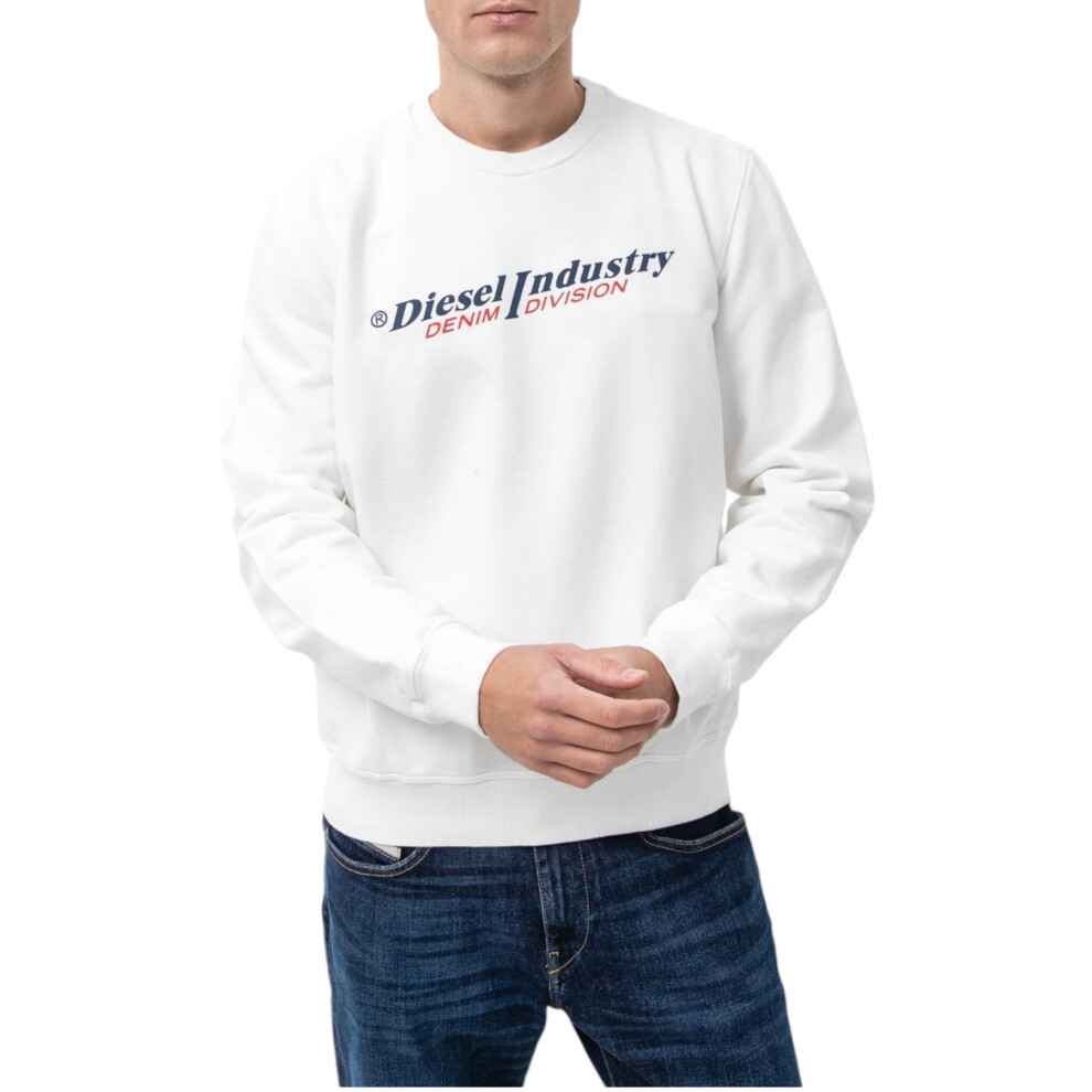 Diesel (S) S-Ginn-Ind Mens Sweatshirt Casual Jumper