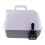 Living And Home Large Enclosed Cat Litter Box with Disinfection Light 4