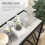 Homcom HOMCOM Vintage Sofa Table, Metal Frame Console Table for Hallway Living Room 21