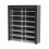 Living And Home Double-row Shoe Cabinet with Roll-Up Door 2