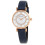 Armani ARMANI AR11468 WOMEN'S WATCH BLUE STRAP WHITE DIAL ROSE GOLD CASE 2