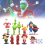 12pics The Grinch Πλαστικό μοντέλο παιχνίδι κούκλα κέικ Desktop διακόσμηση συλλογή δώρο 8